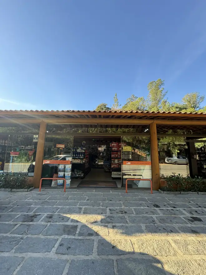 Entrada da loja
